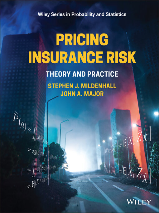 Title details for Pricing Insurance Risk by Stephen J. Mildenhall - Wait list